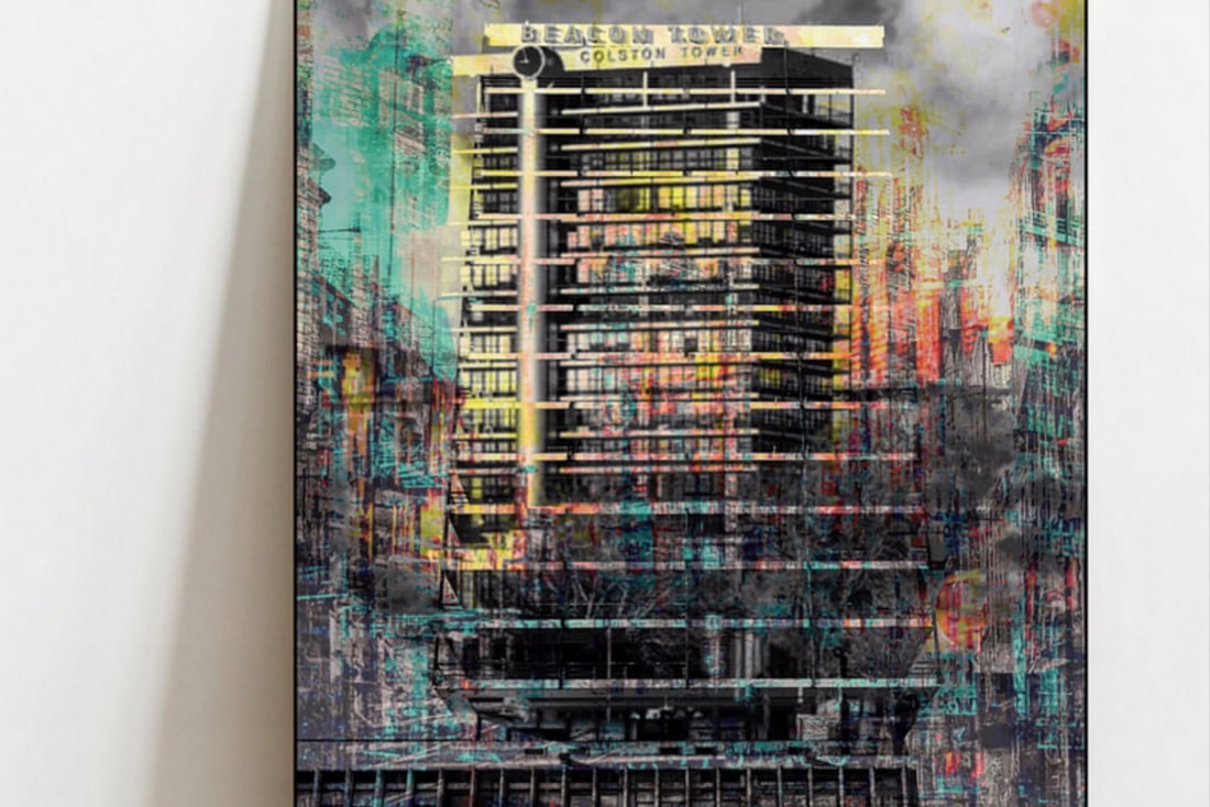 Mellony Taper, ‘ Renamed City’ series. Art.